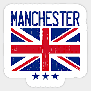 MANCHESTER ENGLAND Sticker